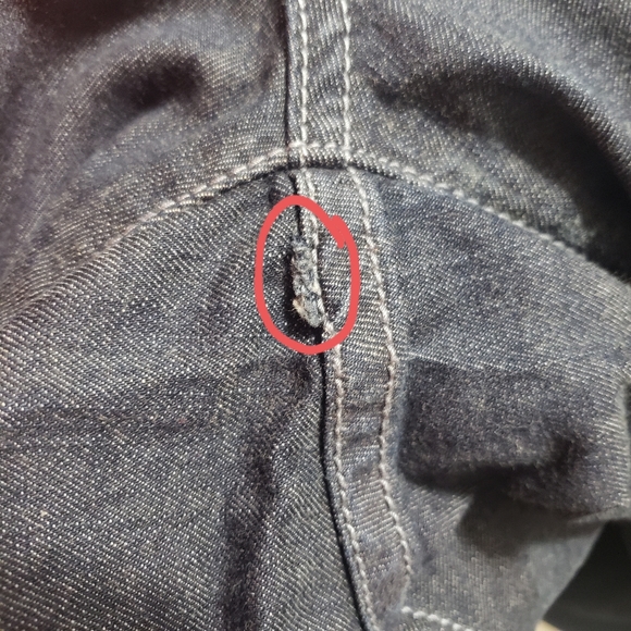 Converse One Star Sz 2 NWT Wide Leg Jeans - Picture 16 of 16